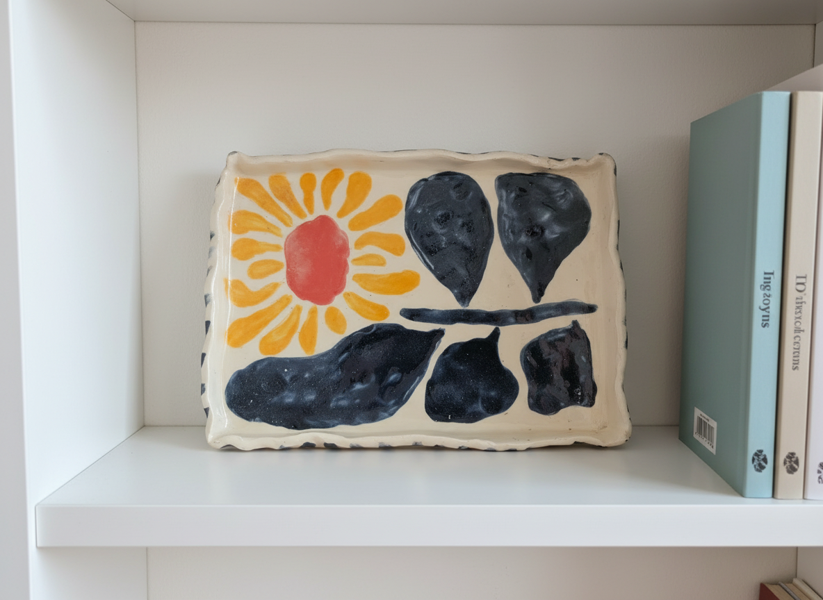 Ceramic tray — After